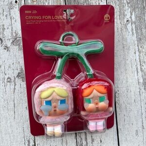 POPMART CRYBABY Crying For Love Series Vinyl Plush Hanging Card